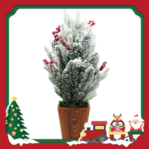 Cây Thông Mini Phủ Tuyết 60 cm - Chaang Chiia LP-M8-HS