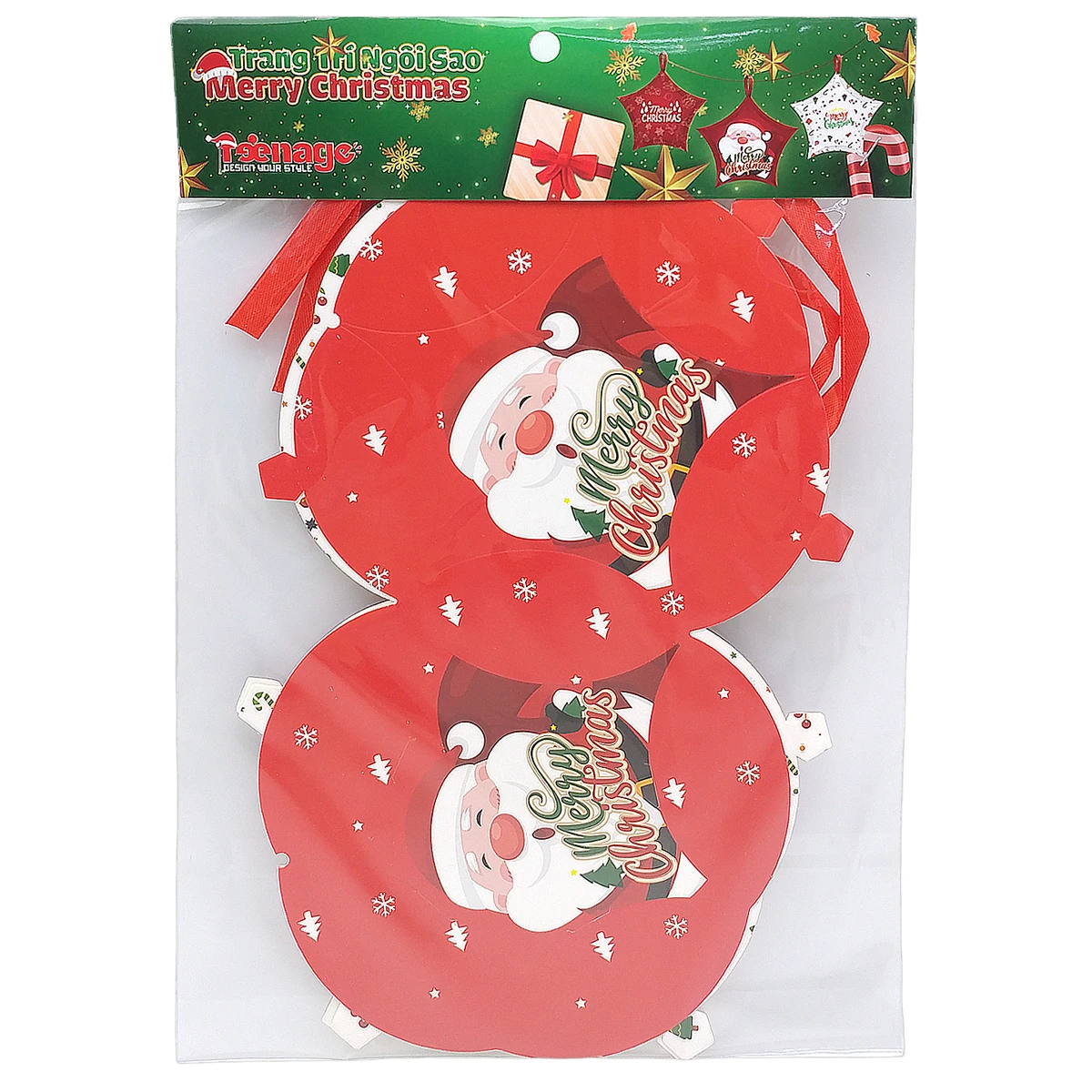 Hộp Quà Trang Trí Ngôi Sao Giáng Sinh - Teenage NS-01