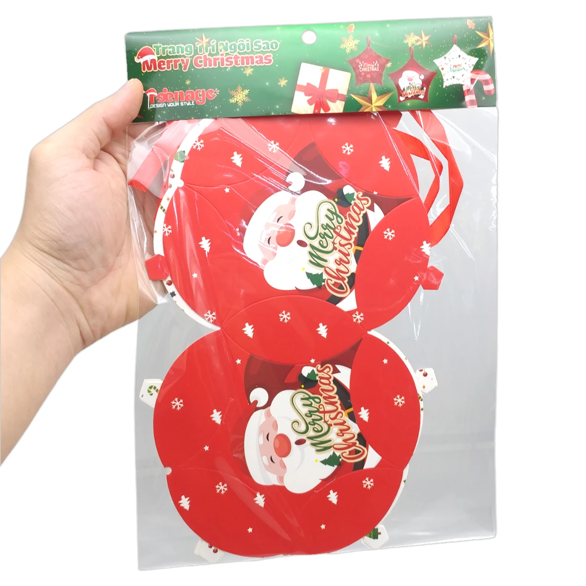 Hộp Quà Trang Trí Ngôi Sao Giáng Sinh - Teenage NS-01