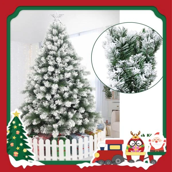 Cây Thông Noel Phủ Tuyết A4 180 cm - Cây Treo - Chaang Chiia LP-A4-6
