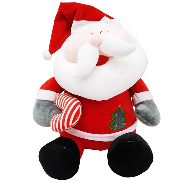 Thú Nhồi Bông Ông Già Noel Mặc Áo Thêu 90 cm - ZooZoo 90510