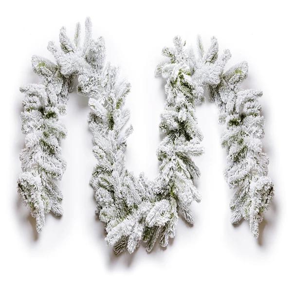 Sợi Lá Phủ Tuyết Trang Trí Cây Thông 180 cm - Chaang Chiia LP-SL-4HS