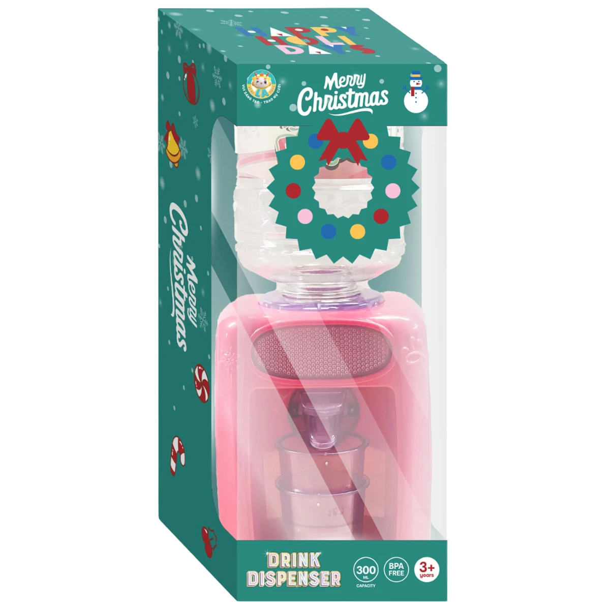 Đồ Chơi Bình Nước Giáng Sinh - LAToys YF43395910GS