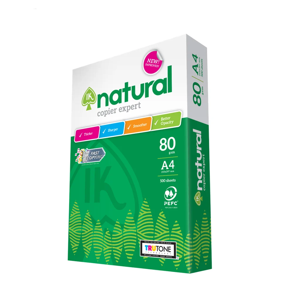 Ream giấy A4 80 gsm IK Natural-02 (500 tờ)