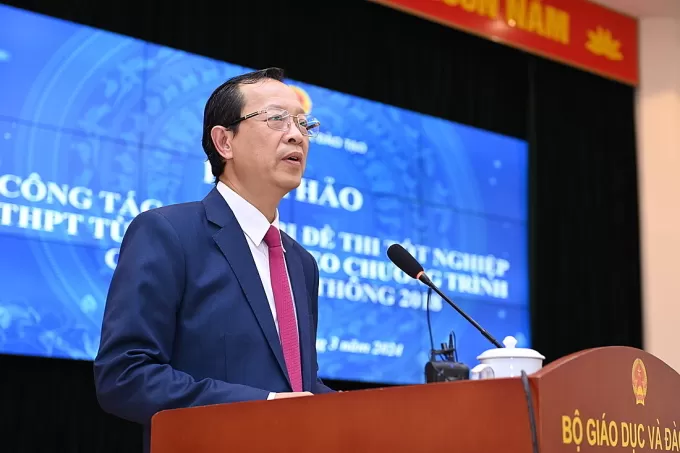 Bộ Giáo dục khuyến khích đại học dùng điểm thi tốt nghiệp để xét tuyển